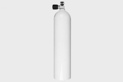 7L ALU 200 bar tank inkl ventil eller 8,5 liters stål