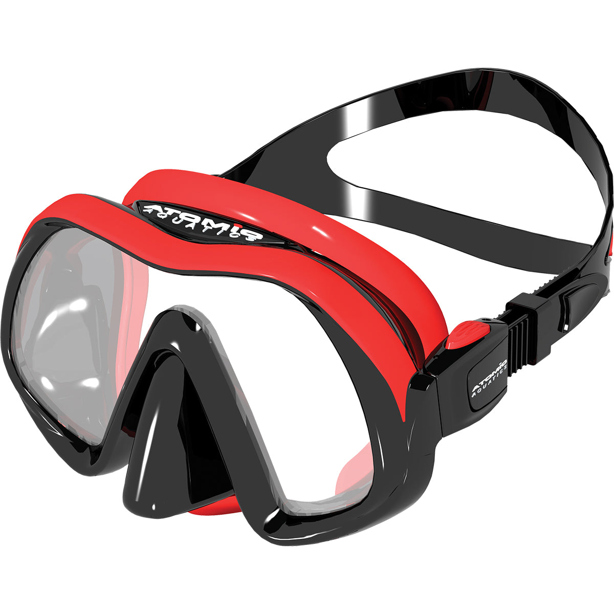 Atomic Venom Frameless maske + Snorkel sæt