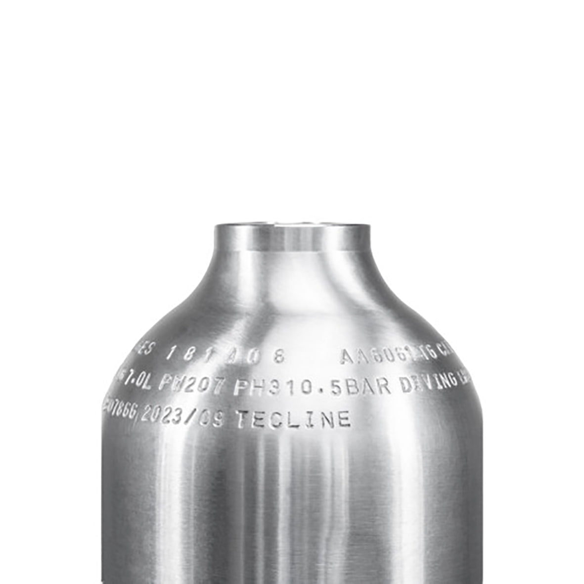 7L Alu. Flaske 207 Bar - uden ventil