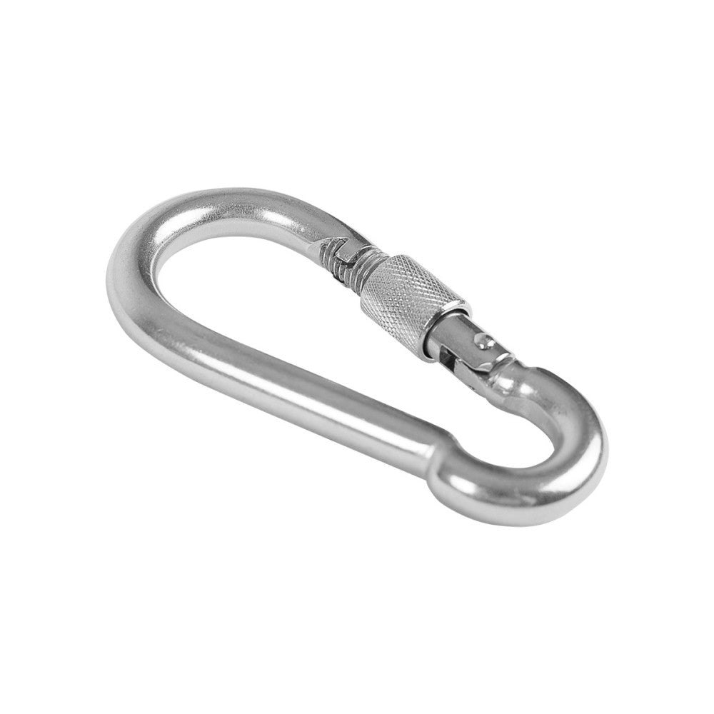 Karabin - Rustfri Stål m. lås