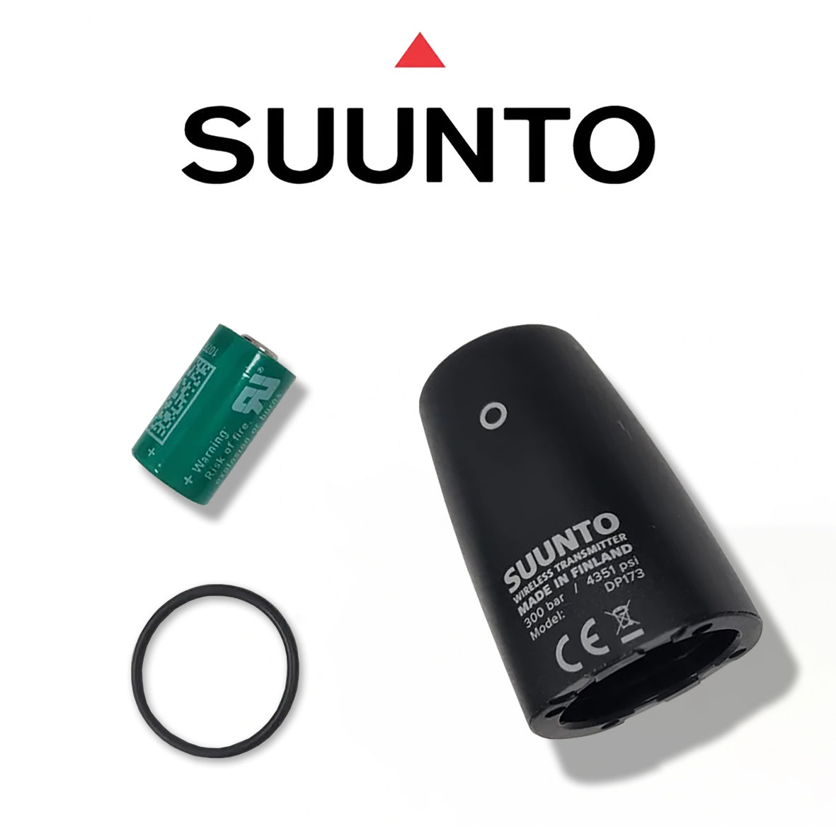 Suunto - Batteri kit - TRANSMITTER - inkl. nyt cover Suunto - Batteri kit - TRANSMITTER - inkl. nyt cover