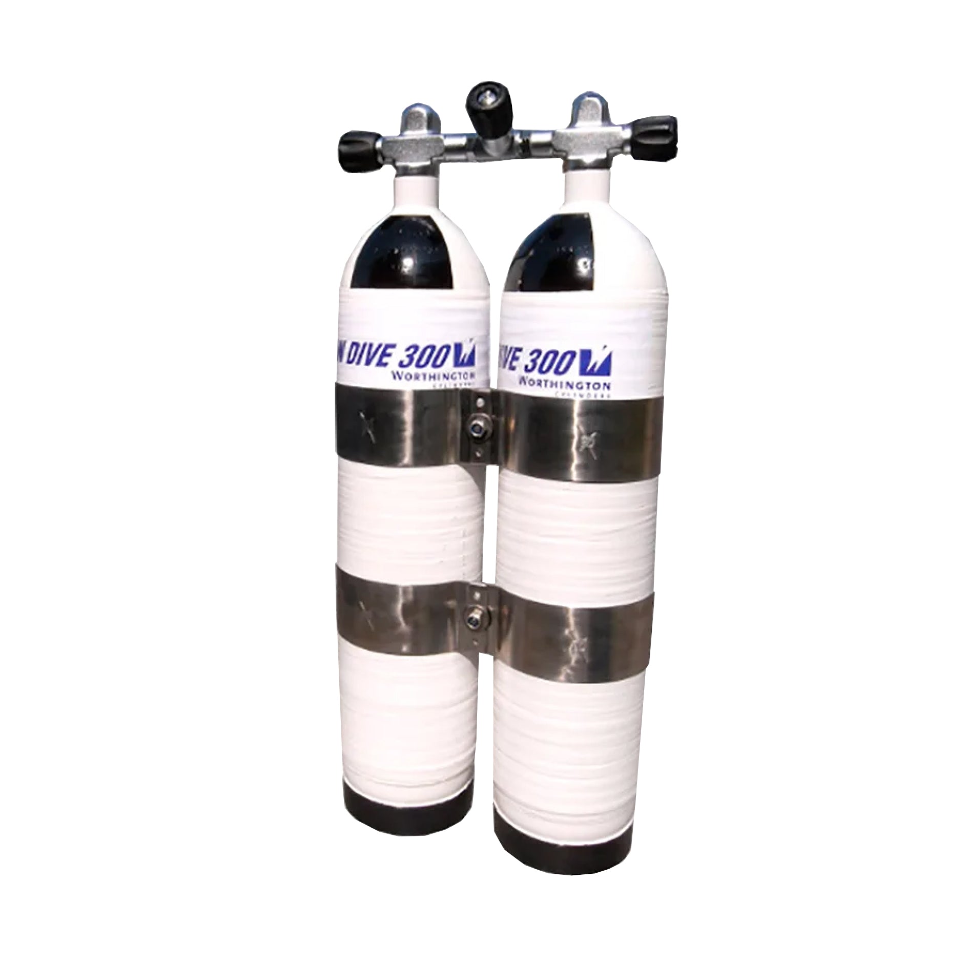 6,8L Carbon Flasker 300 Bar / Dobbeltsæt