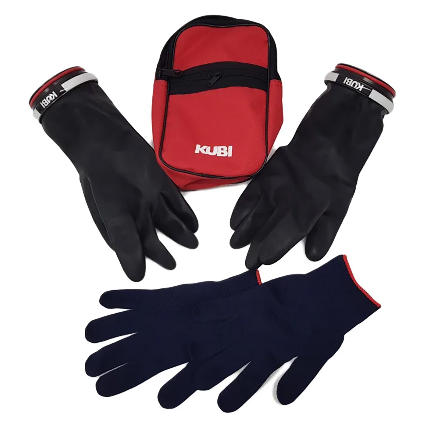 KUBI -   Dry Handske  -  Half Side Set Only