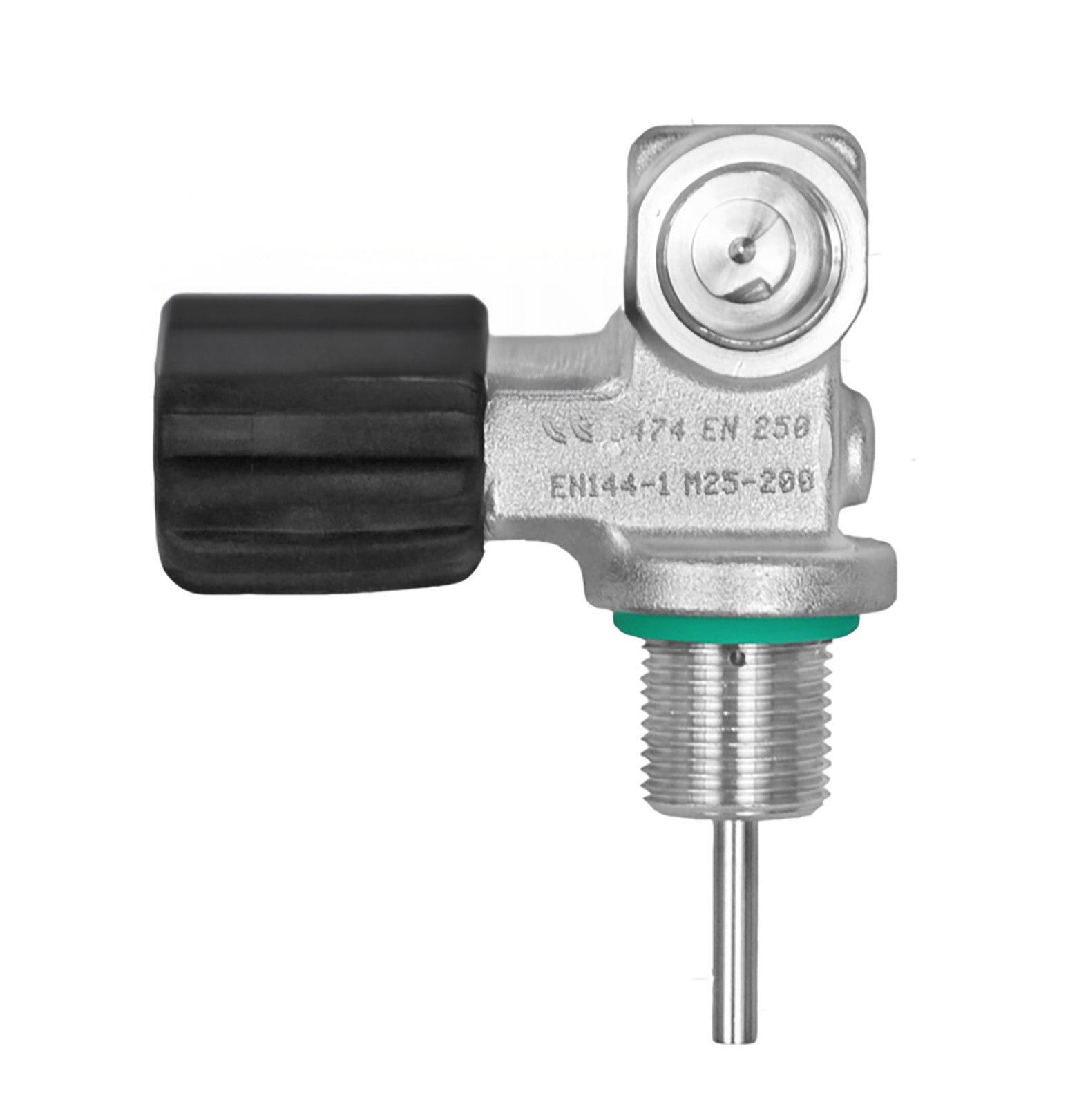 Flaskeventil - Mono til M25 - Højre- Viton