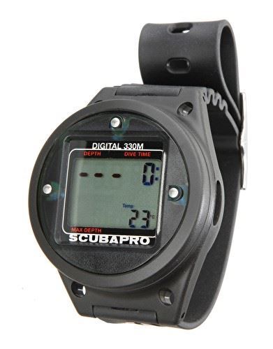Scubapro - Digital 330-depth gauge in wrist