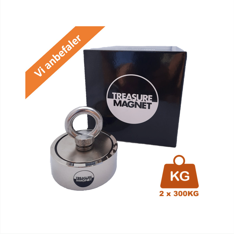 Fiskemagnet 500 kg trækstyrke
